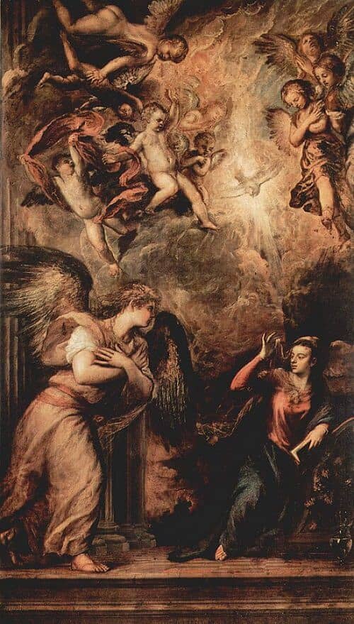 Annunciation, 1559-64 by Titian