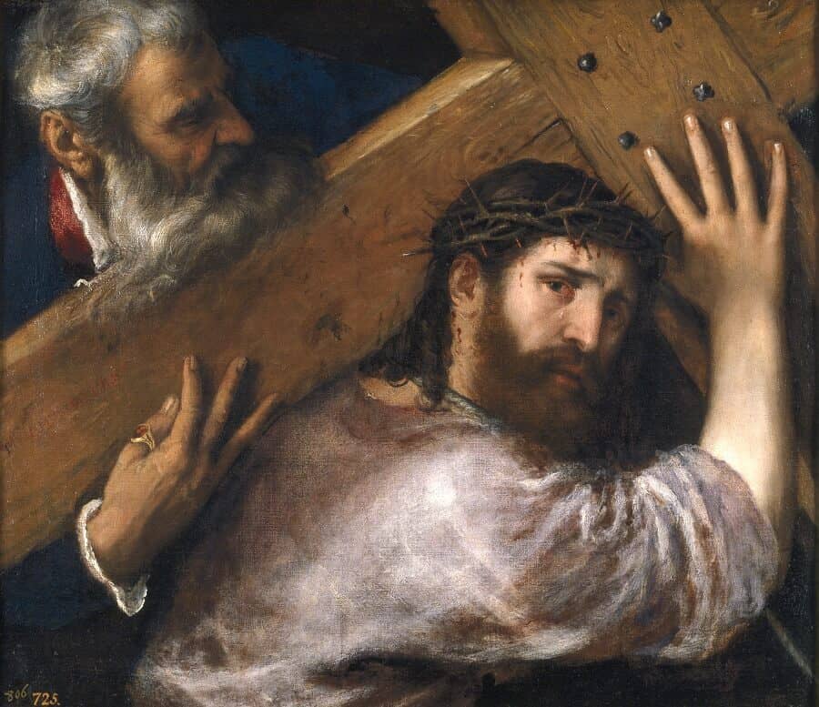 Christ Carrying the Cross, 1508 by Titian