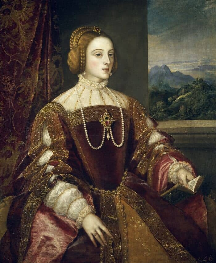 Isabella of Portugal, 1548 by Titian