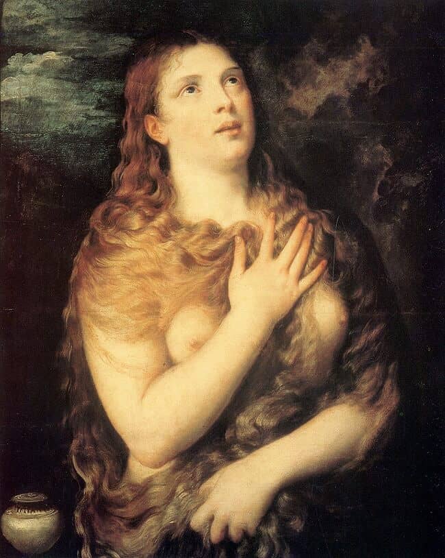 Saint Mary Magdalen in Penitence, 1530-35 by Titian