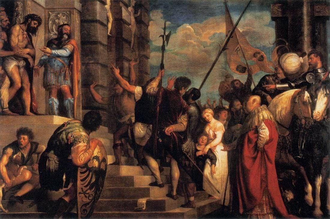 Ecce Homo, 1543 by Titian