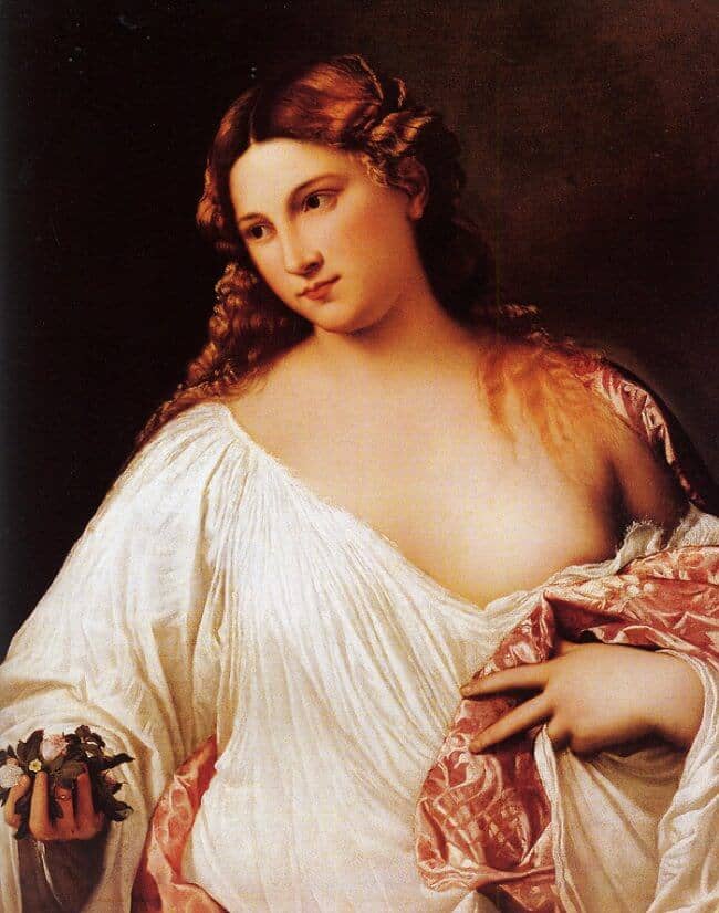 Flora, 1516-20 by Titian