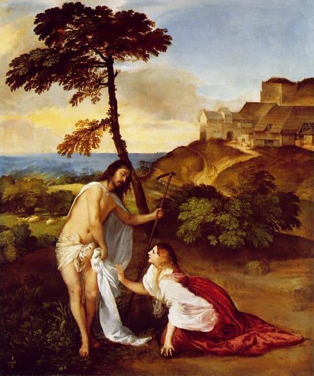 Noli me Tangere, 1514 by Titian