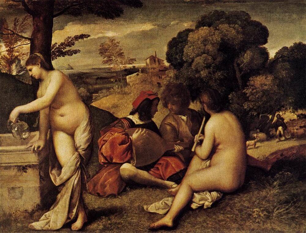 Pastoral Concert by Titian