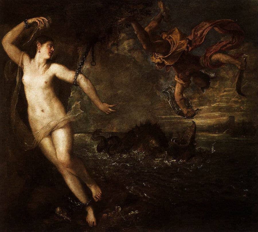 Perseus and Andromeda by Titian