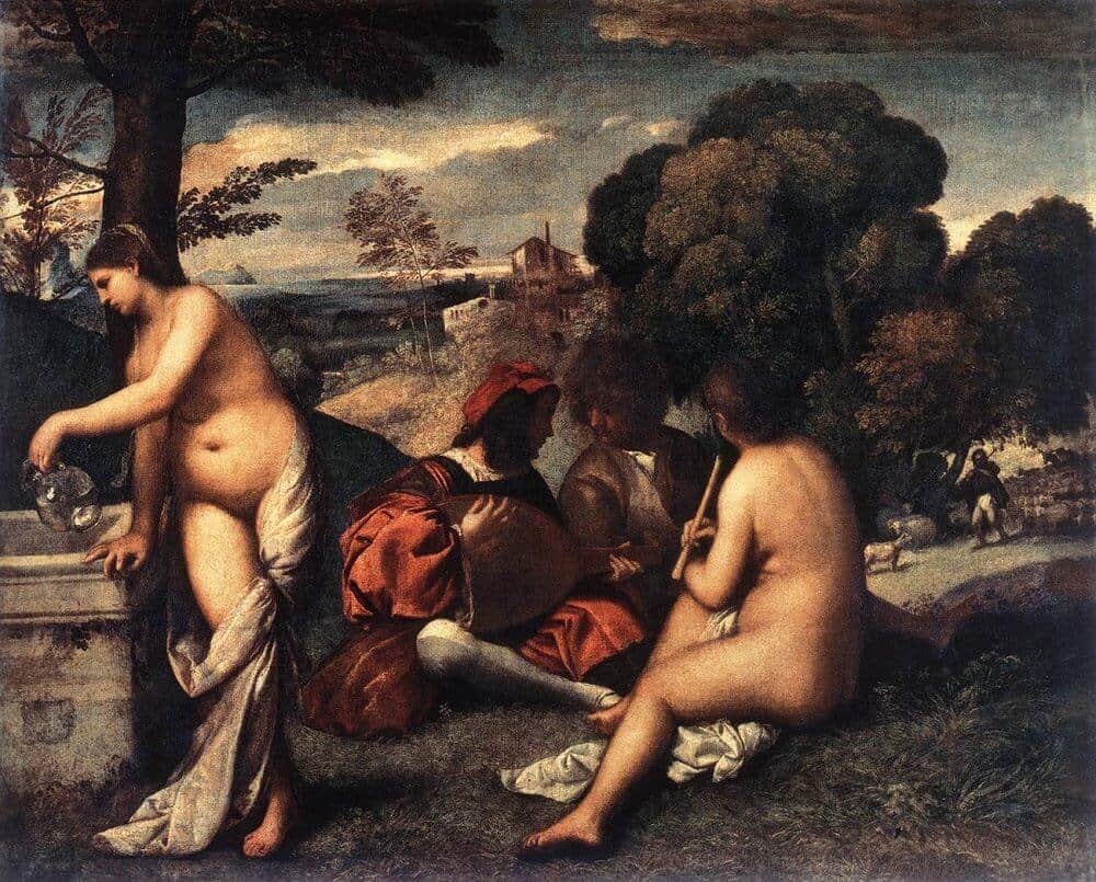 The Pastoral Concert, by Titian