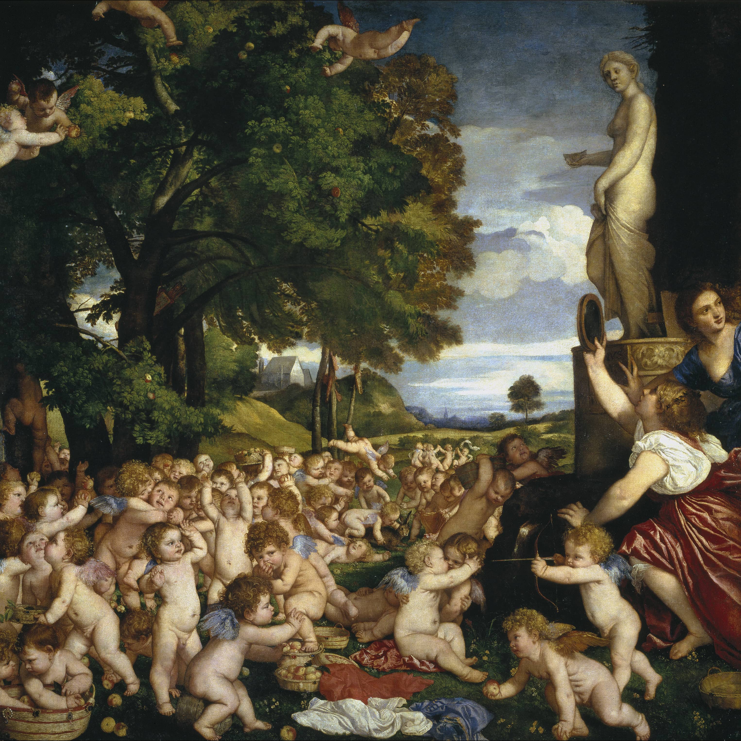 The Worship of Venus, 1516 by Titian