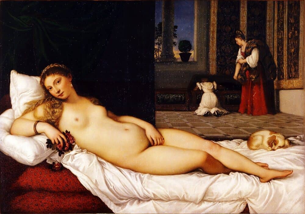 Venus of Urbino, 1538 by Titian