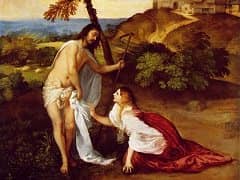 Noli Me Tangere by Titian