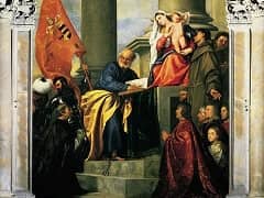 Pesaro Madonna by Titian