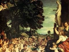 The Worship of Venus by Titian